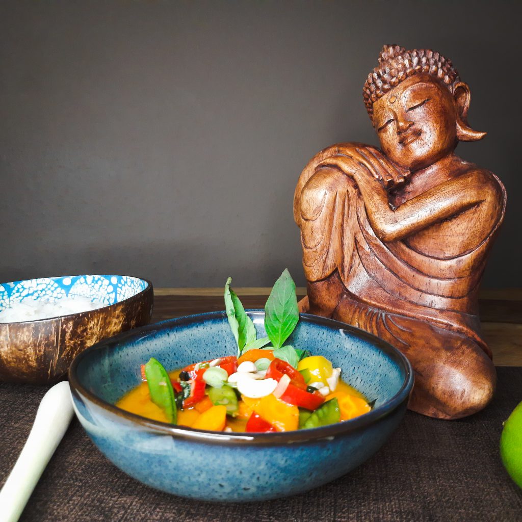 Rotes Thai Curry Buddha