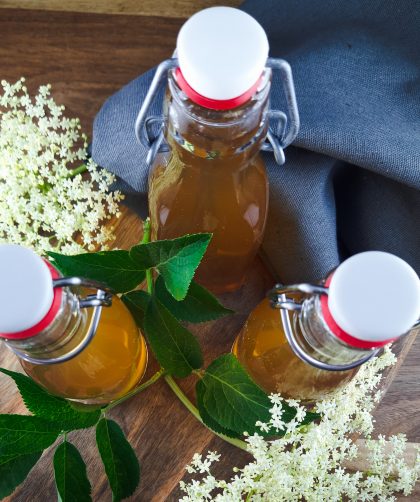 Holunderblütensirup Start