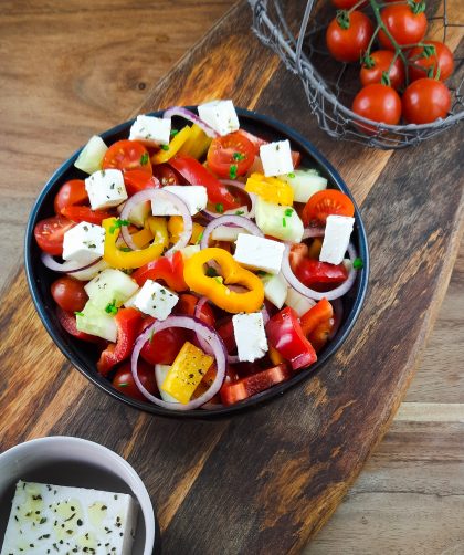 Griechischer Bauernsalat mit Feta