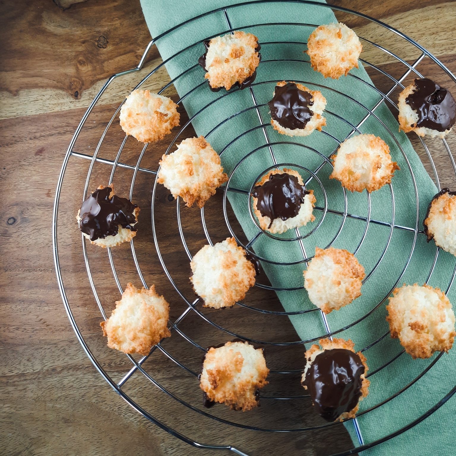 Kokosmakronen ohne Oblaten - mit Geheimtipp