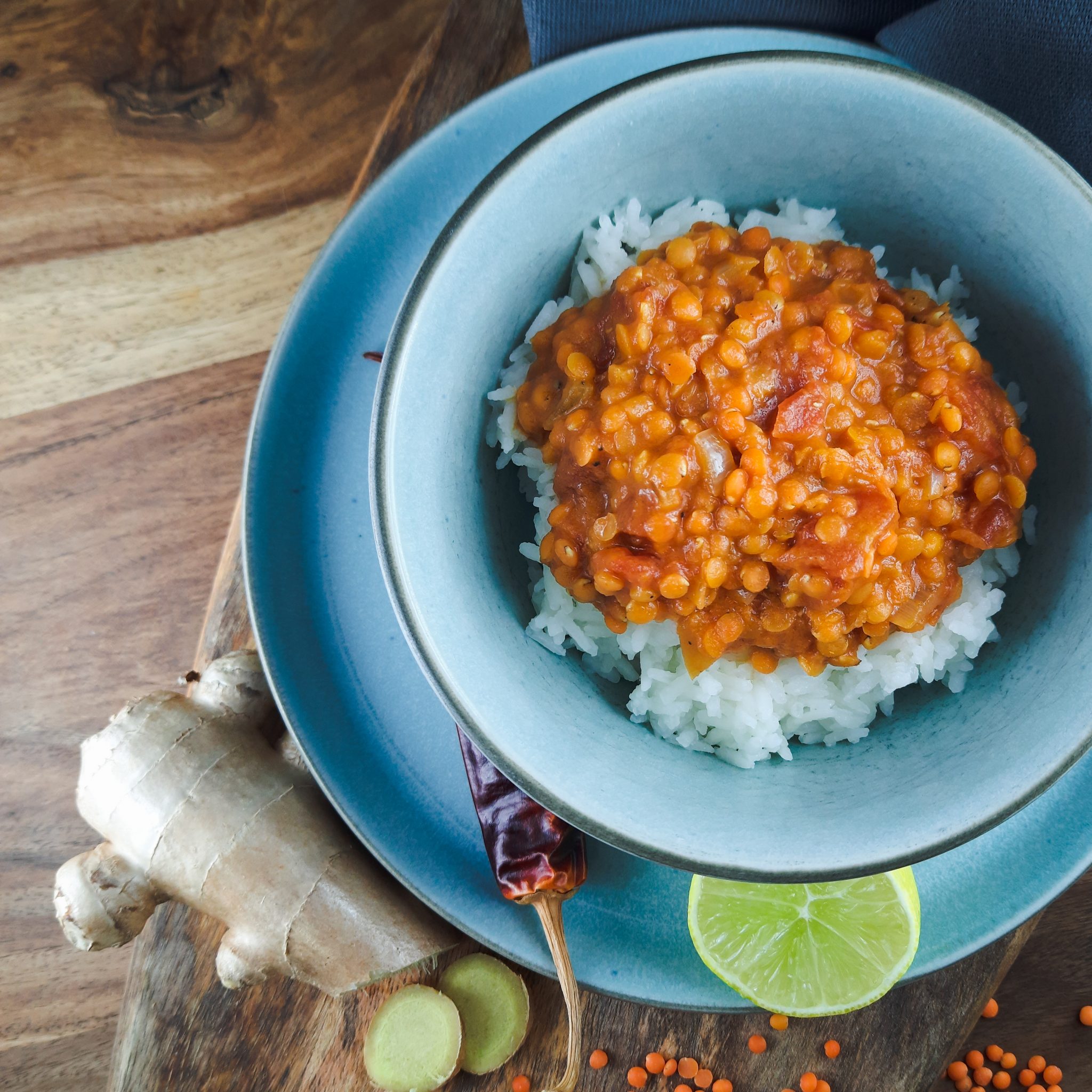 Linsen Curry - mein bestes Rezept für ein indisches Linsen Dal