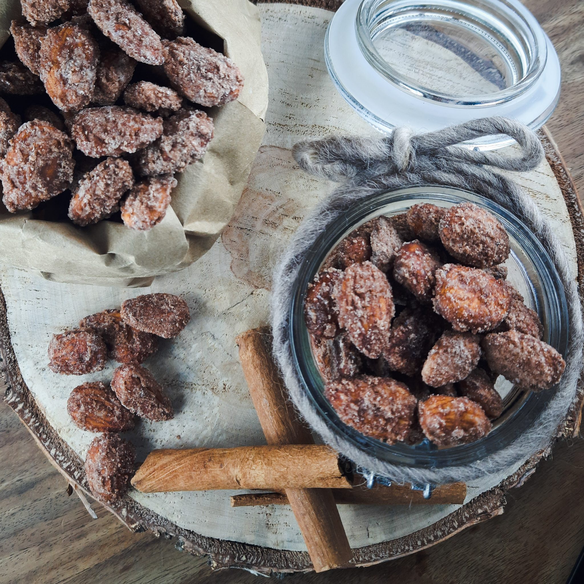 Gebrannte Vanille Mandeln mit Zimt selber machen